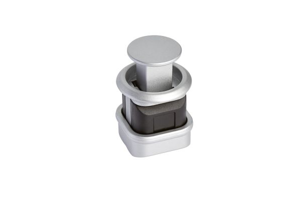 RUČKICA DESIGN MK-ZD 8 SREBRNA MAT H48