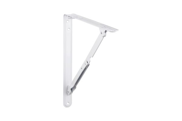 PREKLOPNA KONZOLA-60KG-410X430MM, BIJELA