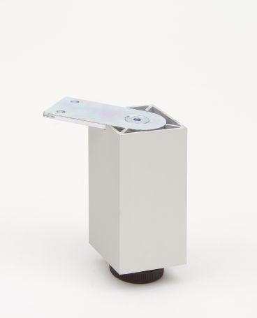 DIZAJNERSKA NOGICA 50x50MM PLEM. ČELIK-H100MM