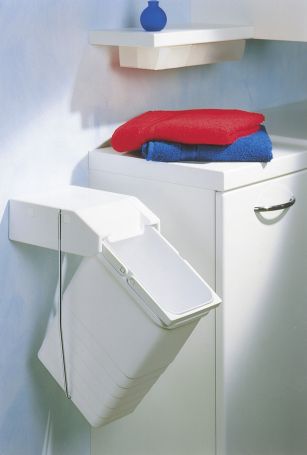 KANTA ZA OTPAD 8L-BIJELA-ZIDNA