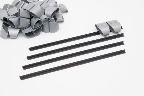 HORIZONTALNI UVODNIK ZA KABELE SREBRNA