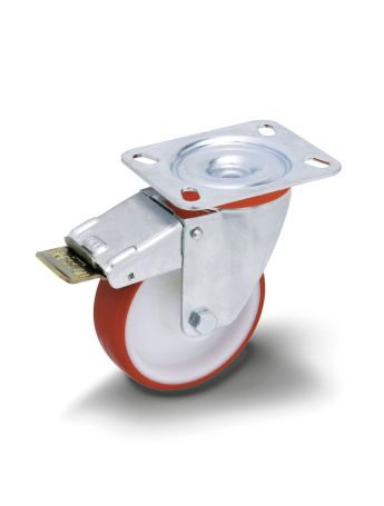 TRANSP. KOTAČ-OKRETNI-S KOČNICOM-PA-170KG-100MM