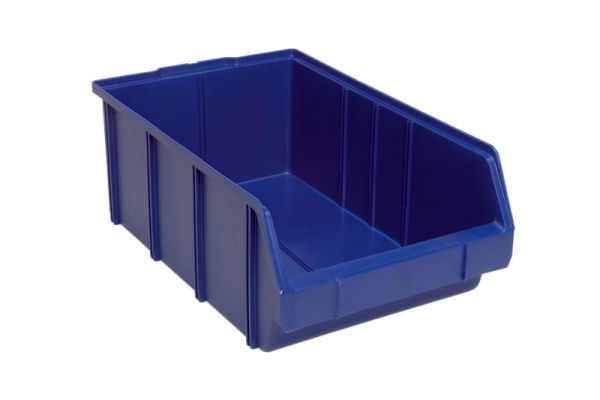 PLASTIČNA KUTIJA ZA REGAL-PLAVA-VEL.1