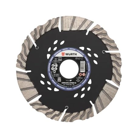 DIJAM.REZNA PLOČA-D125MM ZEBRA LONG LIFE/SPEED