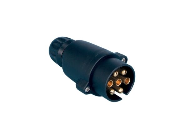 UTIKAČ ZA PRIKLJUČAK-PLAST.-7-POLNI-12V