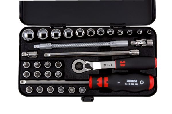 SET-ZEBRA-NASADNI KLJUČ-1/4-6KT-32DIJ.