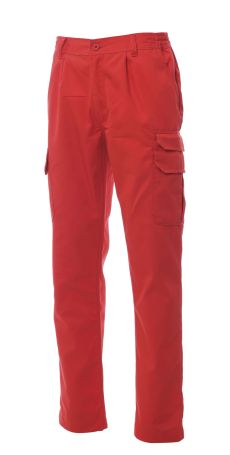 HLAČE RADNE CRVENE 250GR. 65/35% vel.XL