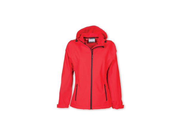 RADNA JAKNA-SOFTSHELL GALE LADY-CRVENA-VEL.S