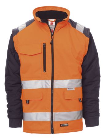 ZAŠTITNA REFLEKTIRAJUĆA JAKNA-NARANČASTA-VEL.3XL