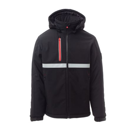 RADNA JAKNA-WISE PAD- CRNA-VEL.XL