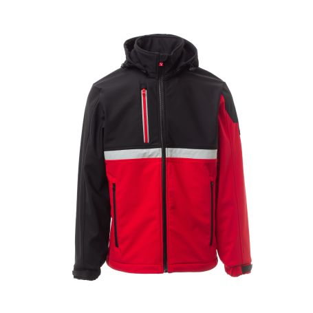 RADNA JAKNA-WISE PAD-CRVENO CRNA-VEL.L