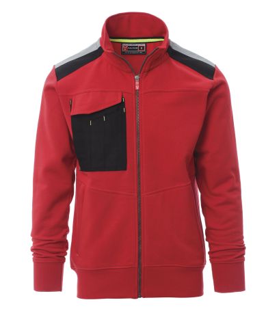 RADNA MAJICA-CRVENA-300GR.-70/30%-VEL.3XL