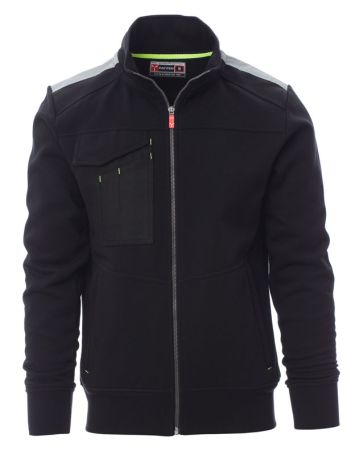 RADNA MAJICA-CRNA-300GR.-70/30%-VEL.XXL