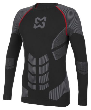 MAJICA- POTKOŠULJ D. RUK.ACTIVE CRNO/SIVA XXL/3XL