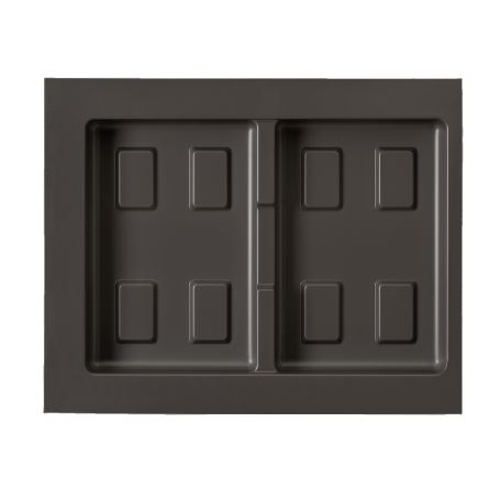 KANTA ZA OTPAD-LADICA-BAZA-450MM-2KANT