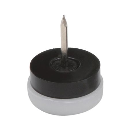 KLIZAČ ZA STOLAC S ČAVL. BIJELI-?20MM-H10MM