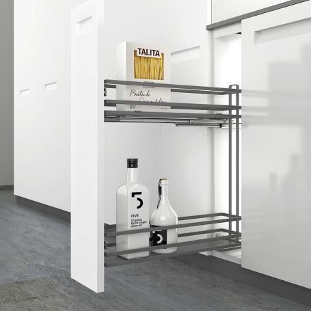 IZVLACNA KOSARA PREMIUM POTP. IZVLAKA 200 MM, KROM