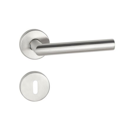 KVAKA METRO-A305-INOX-OKRUGLA ROZETA-CILINDAR