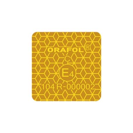 REFLEKTIRAJUĆA TRAKA ZA CERADE 50m ŽUTA