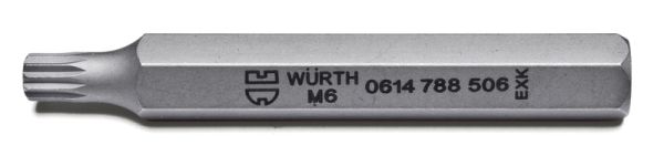 BIT-XZN-10MM 6KT-M8-L75MM