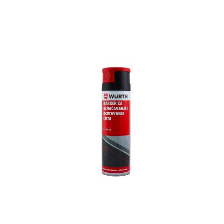 BOJA ZA OBILJEŽAVANJE CESTE CRVENA 500ML