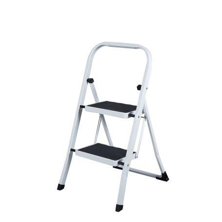 LJESTVE KUĆNE ČELIČNE SKLOP. 2 GAZIŠTA BIJELE