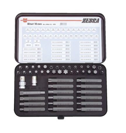 SET BITOVA, ZEBRA, 47-DIJELNI