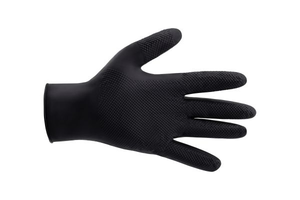JEDN.ZAŠTITNA RUKAVICA-NITRIL-GRIP-CRNA-VEL.M