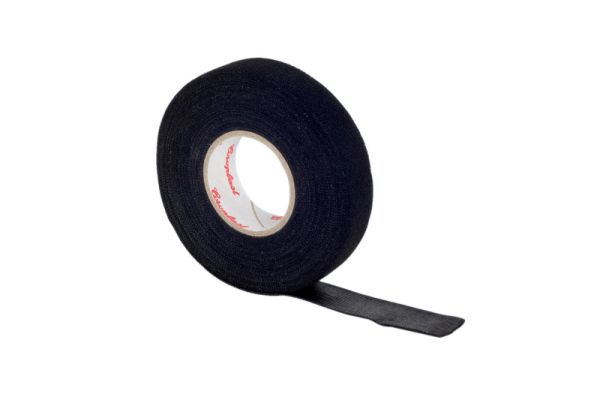 LJEPLJIVA TRAKA-POLIESTER/VUNA-CRNA-19MMX10M