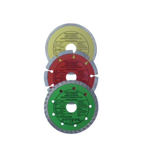 REZNA PLOČA DIJAMANTNA SET 110/115mm 3kom
