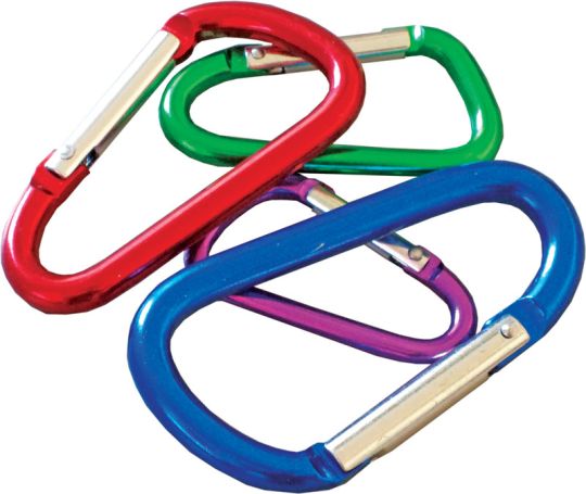 KARABINER ALU BOJA SET 4kom