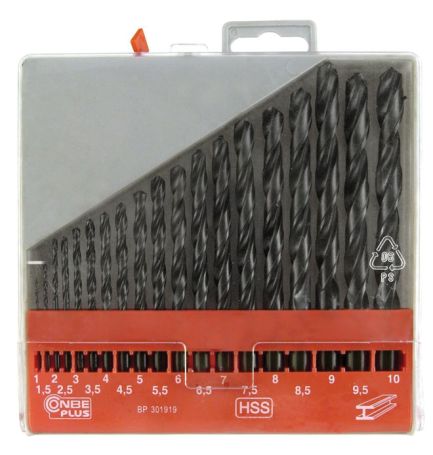 SVRDLO HSS ZA METAL SET 1-10mm 19kom