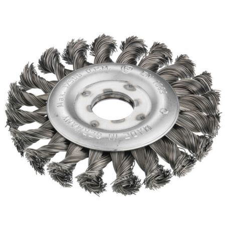 ČETKA ZA BRUS. ŽIČANA OKRUGLA ZAKR. 115mm FI22mm