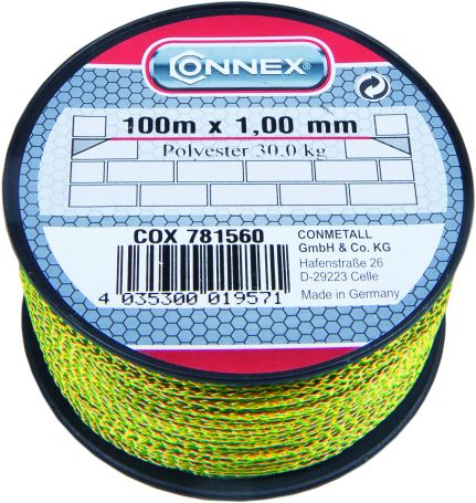 KONOP ZIDARSKI ŽUTI 1,0mm/100m