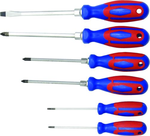 ODVIJAČ SET PH,PZ,PLOSNATI 6kom