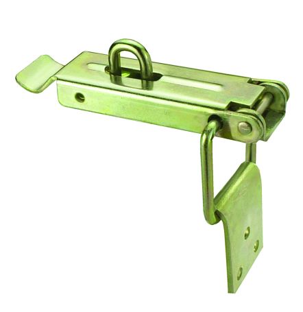 ZATVARAČ S OČICOM ŽUTO Zn 95x38mm