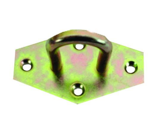 UŠICA ŽUTO Zn 64x36X3mm