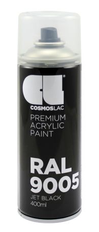 SPREJ LAK RAL 9005 CRNI SJAJ 400ml