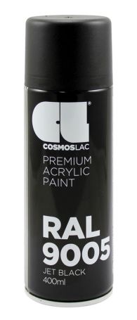 SPREJ LAK RAL 9005 CRNI MAT 400ml