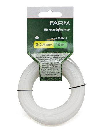 NIT ZA KOŠNJU TRAVE 2,0 mm x 15 m  