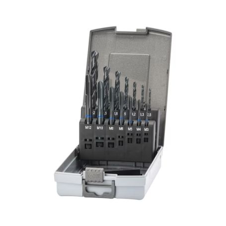 M3-M12 STROJNI UREZNIK-SET+ SVRDLA M3-M12