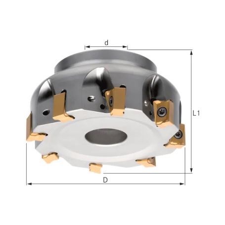 KUTNA GL.GLAVA 90 ST. SA UN. HL. P. 63,0 mm Z=9