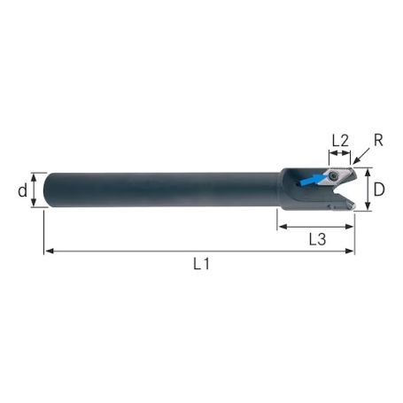 GLODALO ZA VPGT160412 25,0 mm  D=20,0 mm Z=2