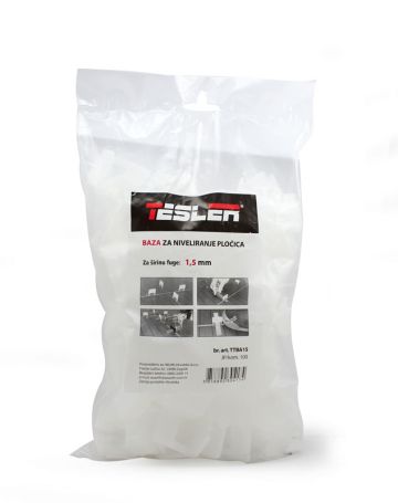 BAZA ZA NIVELIRANJE PLOČICA 1,5mm 100 kom