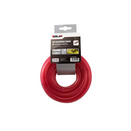 NIT ZA KOŠNJU TRAVE 2,4 mm x 30 m KVADR. POJAČANA