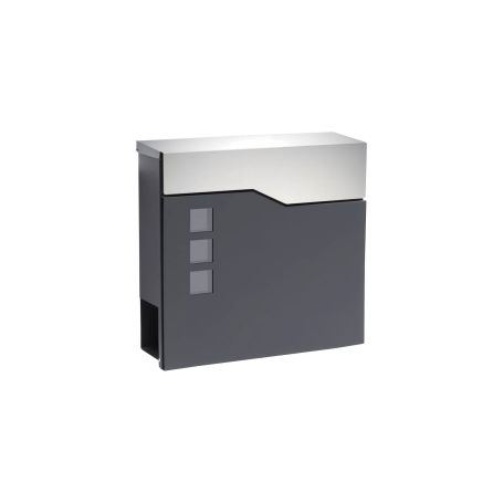 SANDUČIĆ POŠTANSKI DESIGN3 ANTRACIT 37X10,5X37cm