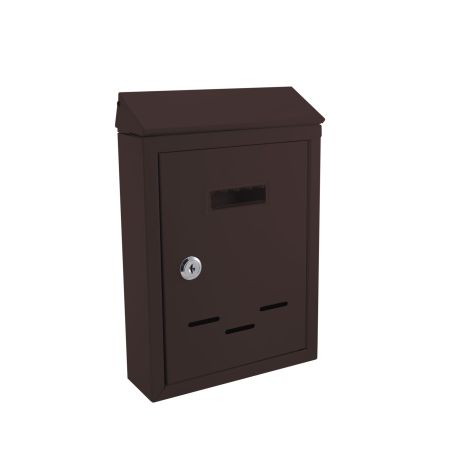 SANDUČIĆ POŠTANSKI BASIC SMEĐI 20,5X7X30cm