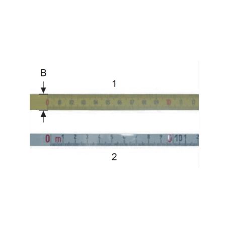 MJERNA TRAKA, 13 mm ŽUTA, SAMOLJ.L/D 0-2 M