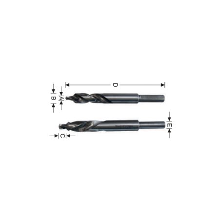 SVRDLO RUC PROZ. HSS Co 905,5x7/12x52/115 mm,L