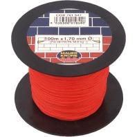 KONOP ZIDARSKI CRVENI 1,7mm/100m